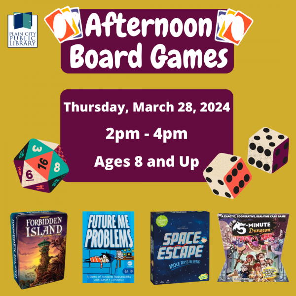 Image for event: Afternoon Board Games