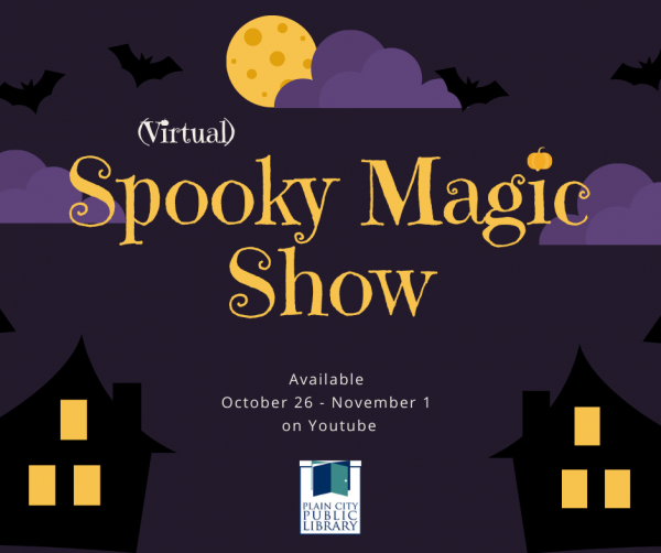 Image for event: Virtual Spooky Magic Show